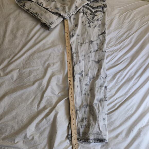 Rock Revival Mens Ben Alt-Straight TJ8894A33 Distressed Denim Jeans Size 44 x 33 - Picture 4 of 13